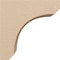 Ekena Millwork 6"W x 12"D x 12"H Classic Legacy Rough Cedar Woodgrain TimberThane Corbel, Primed Tan CORUR06X12X12LGYRCPR - alternate 4